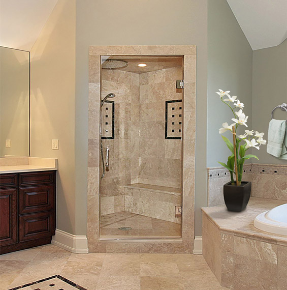 dulles glass shower doors